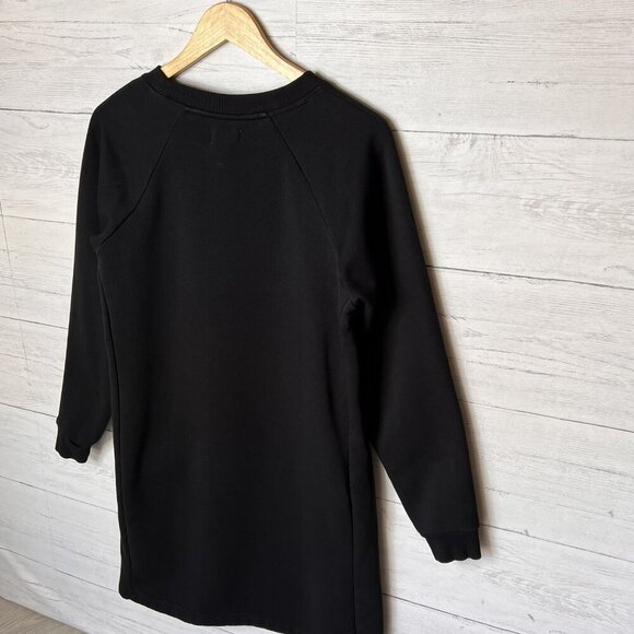 Pact Dress Womens Size Small Black Courtside Sweatshirt Organic Cotton Pockets - Picture 11 of 16